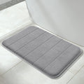 Home Brilliant Memory Foam Soft Bath Mats Non Slip Absorbent Bathroom Rugs Rubber Back Runner Mat for Kitchen Bathroom Floors 17
