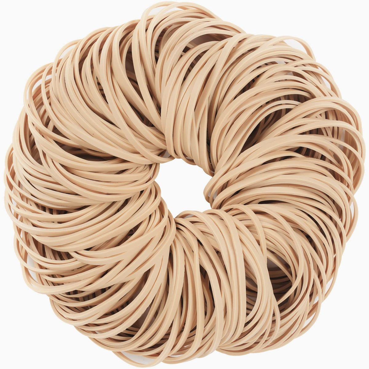 Aiwoqi Rubber Bands Size 33 Approximately 220 Pcs Elastic Rubber Band #33 Rubber Band Light Brown For Office Supply File Folders
