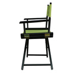 Casual Home 200-02/021-72 Director Chair 18" - Classic Height Blackframe/Lime Green Canvas