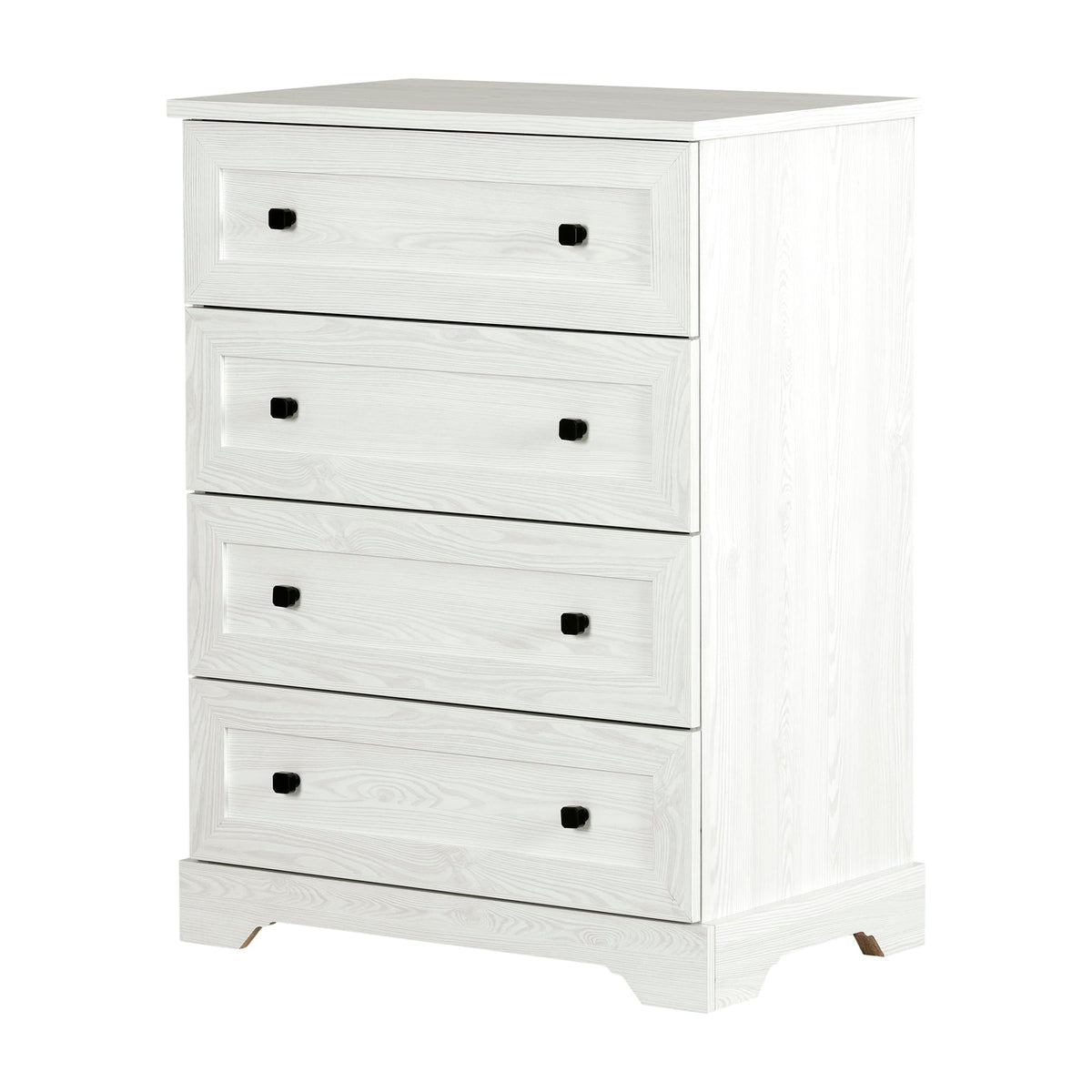 South Shore Hazen 4-Drawer Chest, White Pine