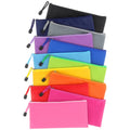 Tamaki 12 Pack Zipper Pencil Pouch Pencil Bags, Zipper Pencil Pouches Bulk, Waterproof Pencil Case, For Organizing Storage Offic