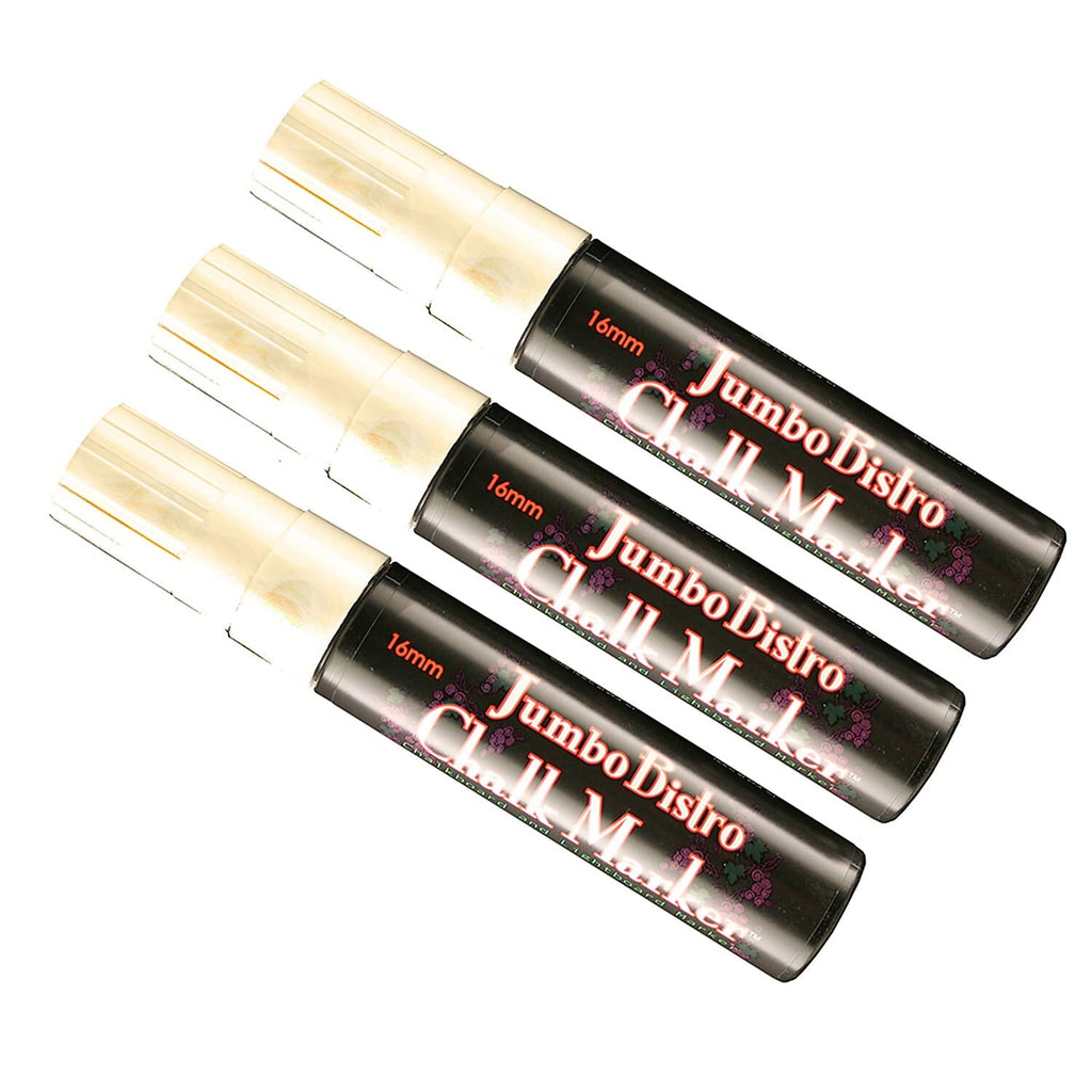 Uchida of America UCH4810-3 Marvy Bistro Single White Marker Jumbo Tip - 3 Each