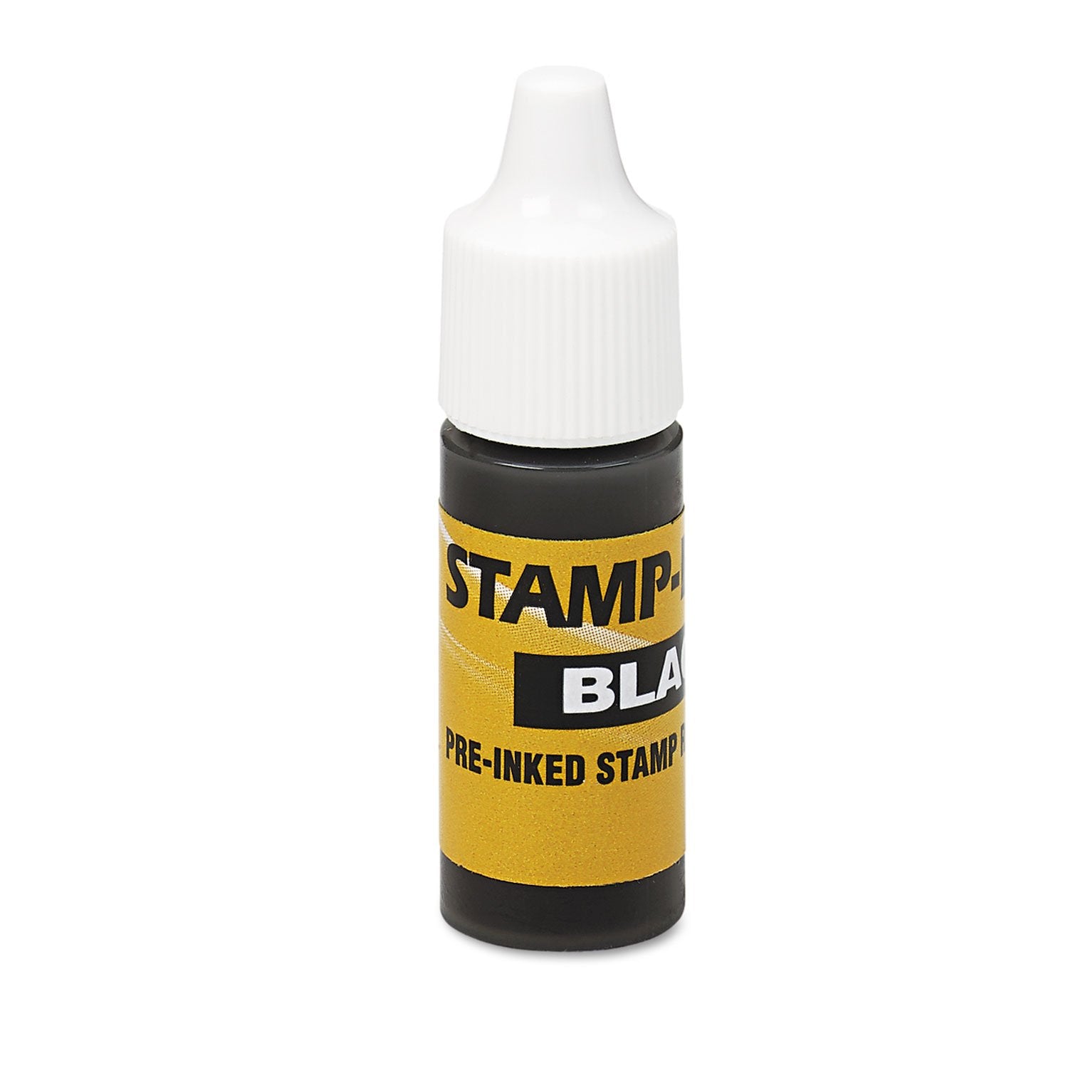 Stamp-Ever Universal Stamp Squeeze Ink Refill - 1 Each - Black Ink - 0.24 Fl Oz