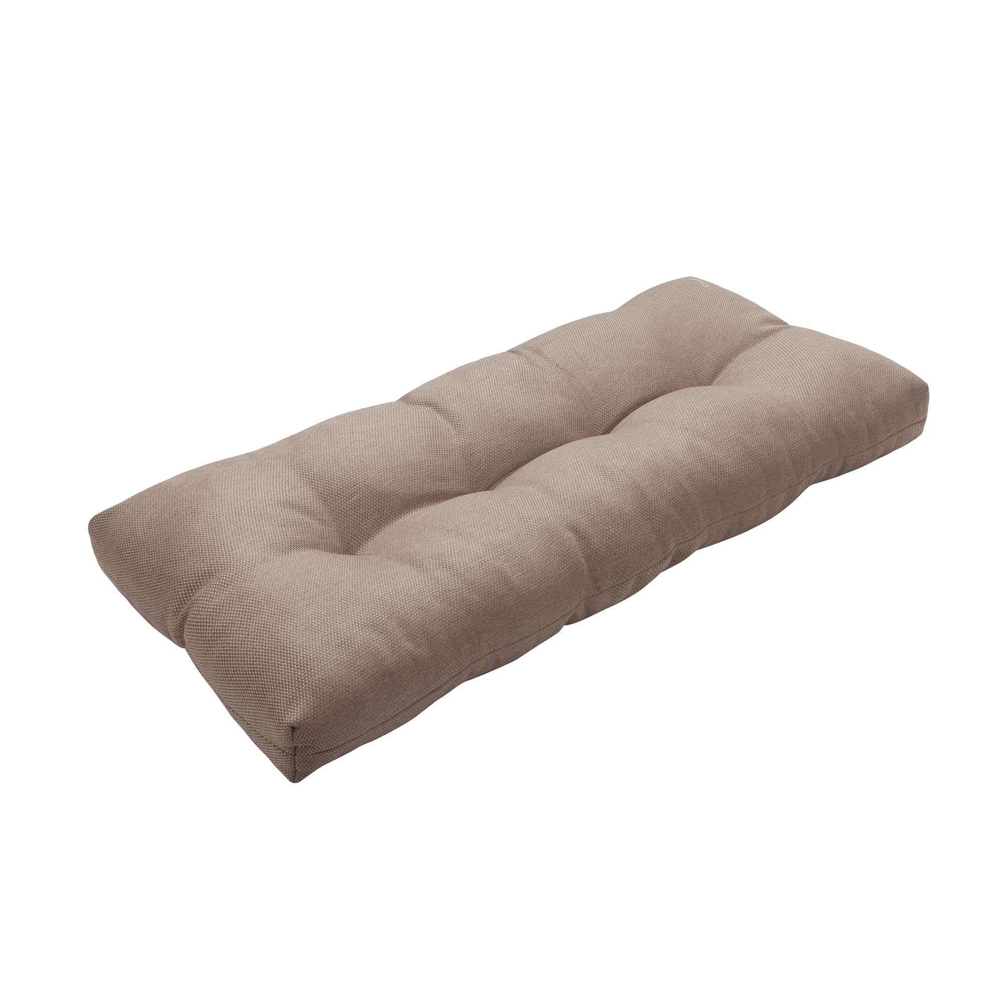 Magpie Fabrics Indoor Outdoor Bench Cushion 45'X18', Non-Slip Tufted Water Resistant Long Seat Pads, Patio Loveseat Cushion Fo