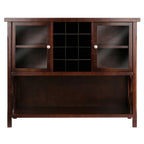 Winsome Xola Buffet Cabinet, Cappuccino