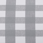 Eddie Bauer Home Sheets Cotton Percale Bedding Set, Crisp & Cool, Stylish Home Decor, Queen, Lakehouse Plaid Grey/White