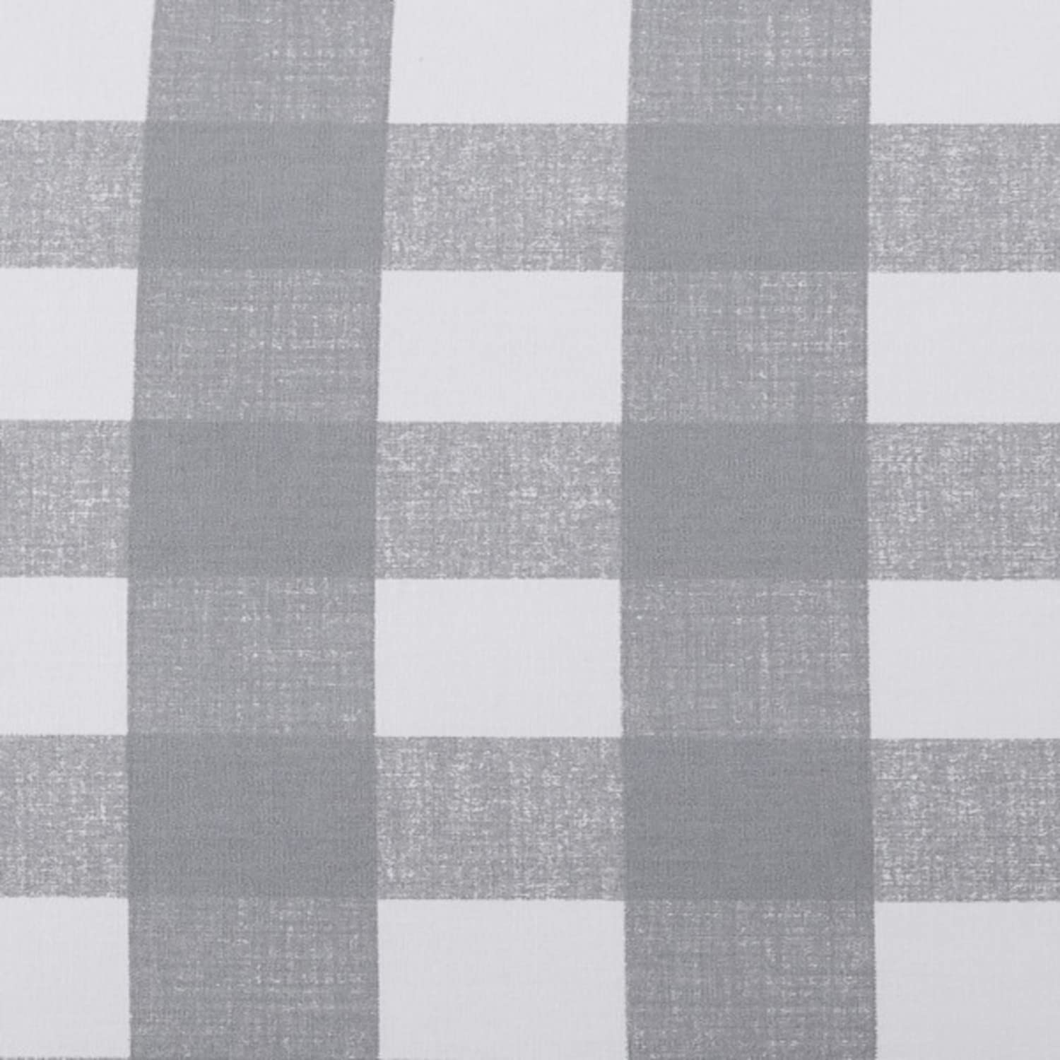 Eddie Bauer Home Sheets Cotton Percale Bedding Set, Crisp & Cool, Stylish Home Decor, Queen, Lakehouse Plaid Grey/White