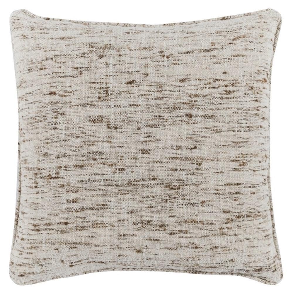 Kosas Home Tavi 22X22 Square Cotton And Linen Throw Pillow In Natural