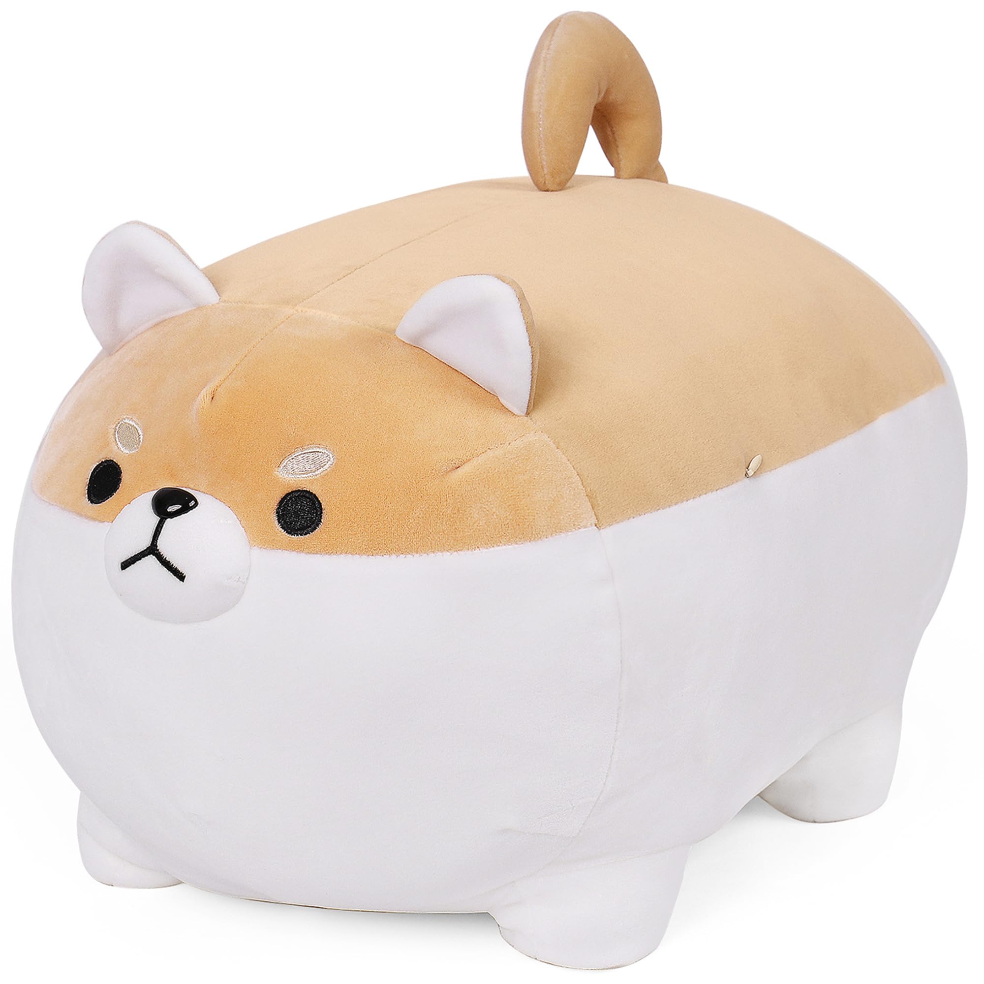 Ourhonor 19.7' Shiba Inu Plush, Soft Corgi Plushies Adorable Throw Pillow, Cute Puppy Anime Dog Stuffed Animals Gifts For Girls