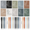 Tellingyou 60 Pcs Back To School Gifts Motivational Notebook Journal Mini Notepad Inspirational Ballpoint Pen Aesthetic Office S