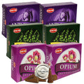 Opium Cannabis Anti Incense Cones & Holder Bundle Variety Pack from Hem Trumiri Insense Insence