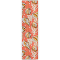 Seabreeze Sz6 Orange Coastal Rug Runner 2' 3" X 7 ' 6"