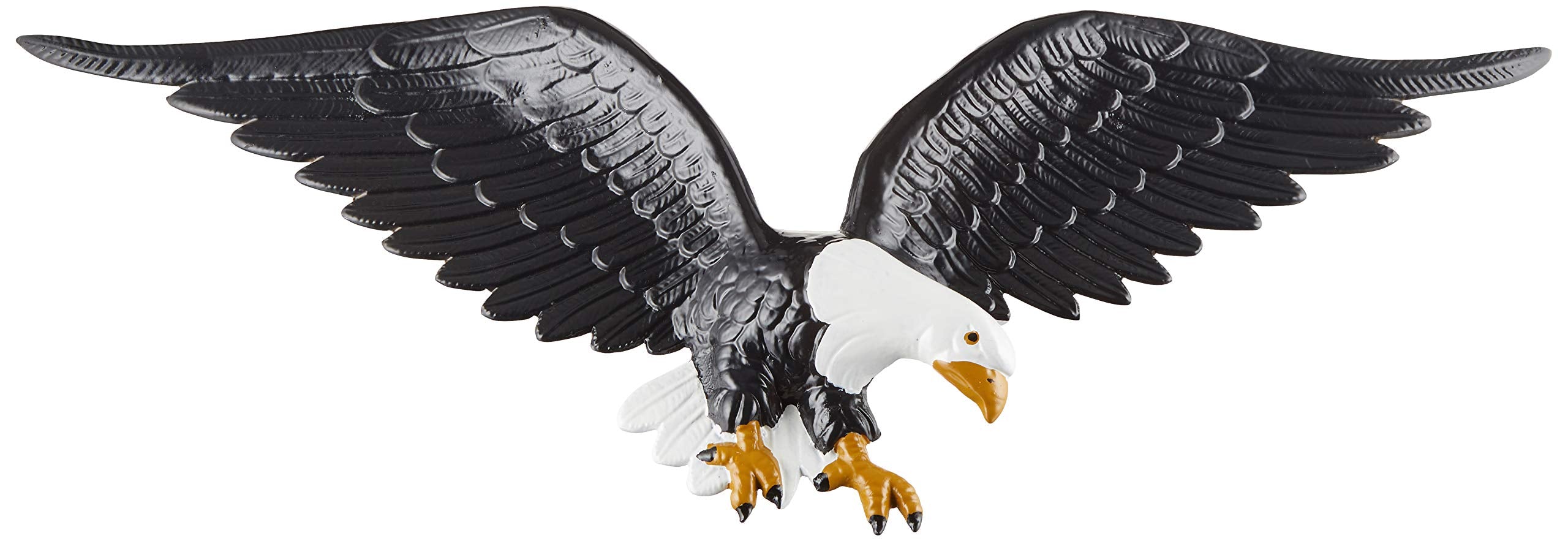 Montague Metal Products Color Wall Eagle, 24-Inch, Black