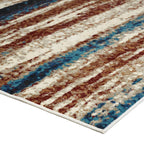 Luxe Weavers Lagos Collection 7501 Passion 5X7 Abstract Area Rug