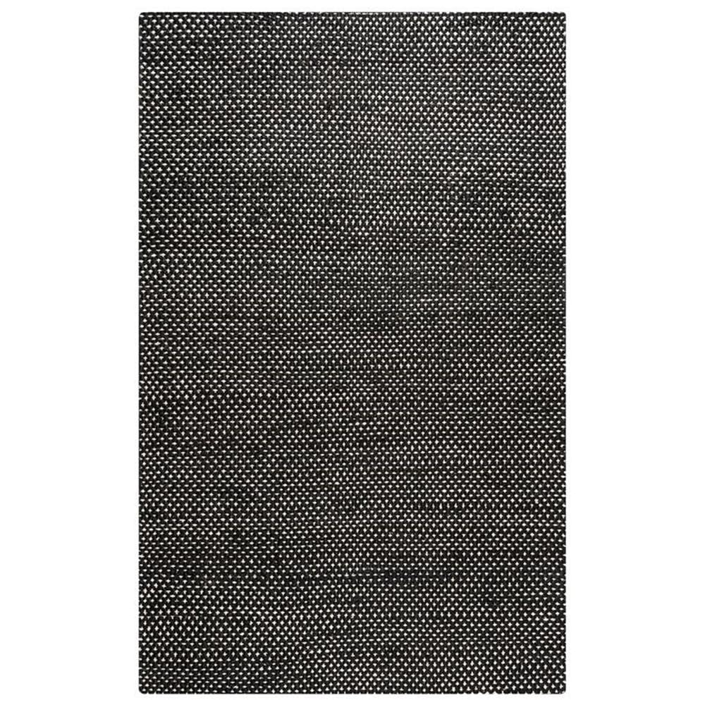 Rizzy Home Alora Decor Harlem 5' X 8' Pattern Black/Gray/Rust/Blue Hand-Woven Area Rug