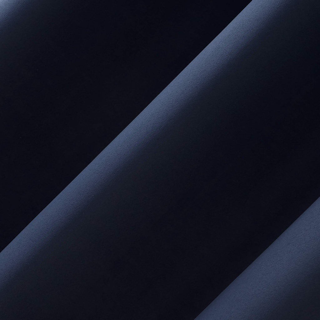 Sun Zero Riley Kids Bedroom Blackout Grommet Curtain Panel, 40' X 63', Navy Blue