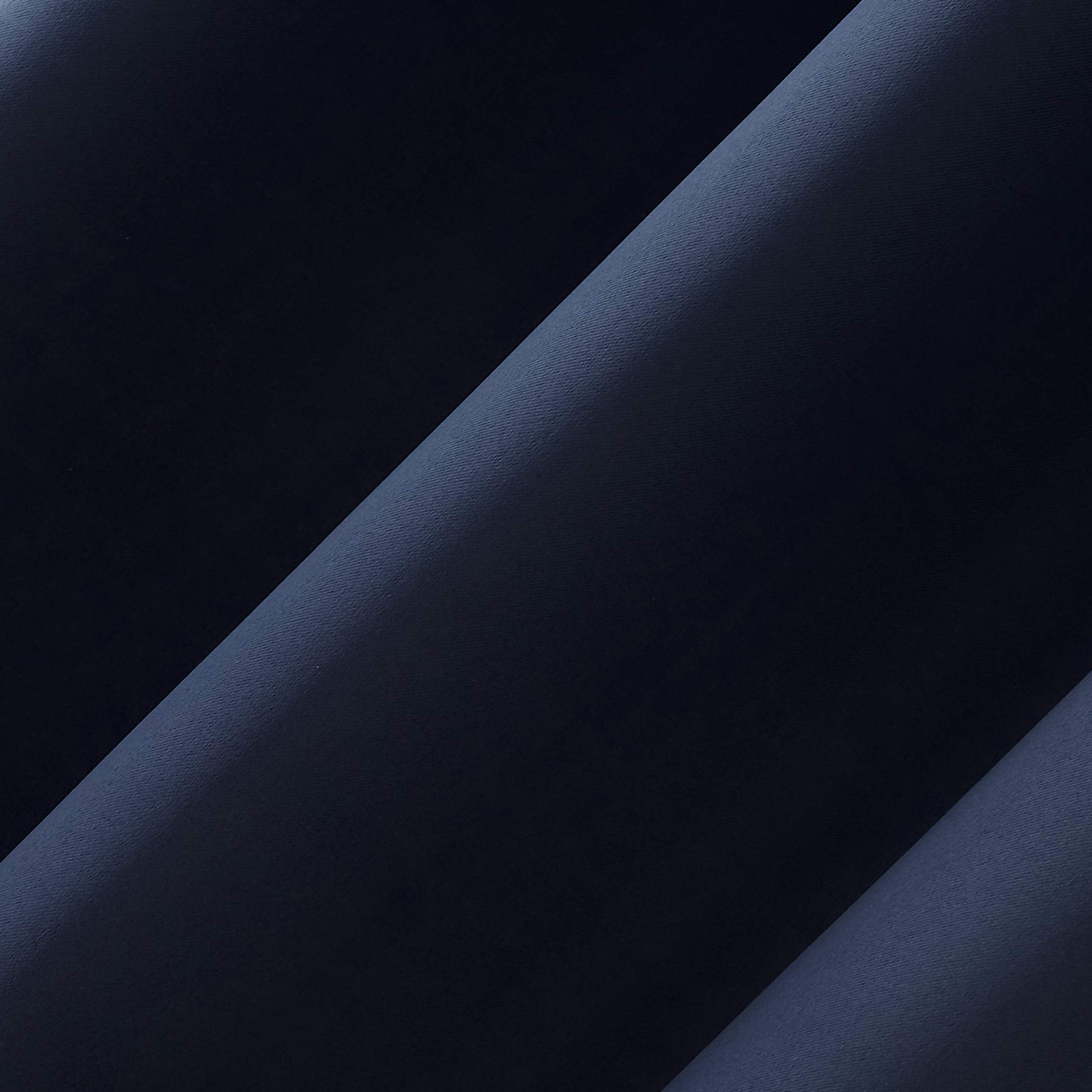 Sun Zero Riley Kids Bedroom Blackout Grommet Curtain Panel, 40' X 63', Navy Blue