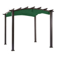 Garden Winds Replacement Canopy for The Hampton Bay Arched Pergola - Riplock 350 - Green