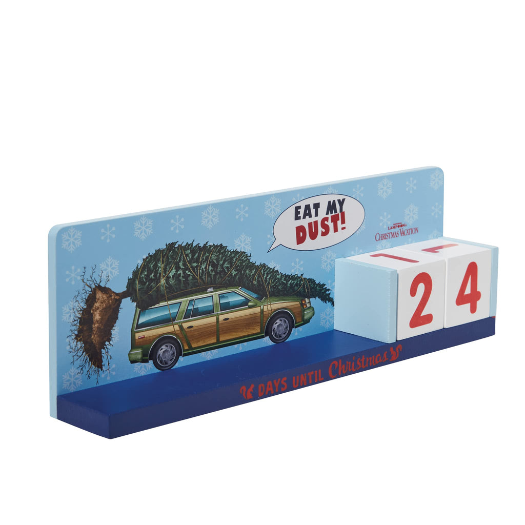 Department 56 National Lampoon'S Christmas Vacation The Griswold Family Car Eat My Dust Advent Countdown Calendar, 3.75 Inch, Mu