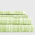 Linen Market 4 Piece Sheet Set Patterned, California King, Polkadot Moss
