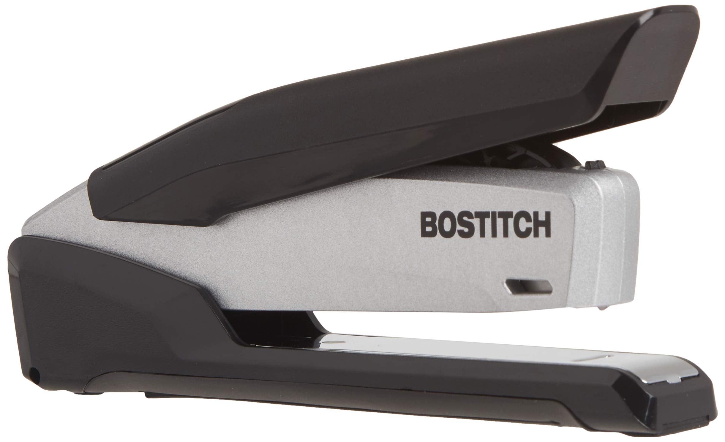 Bostitch Office Executive Metal Desktop Stapler, 3 In 1 Spring Powered Stapler, One Finger, Staple Storage Compartment & Staple