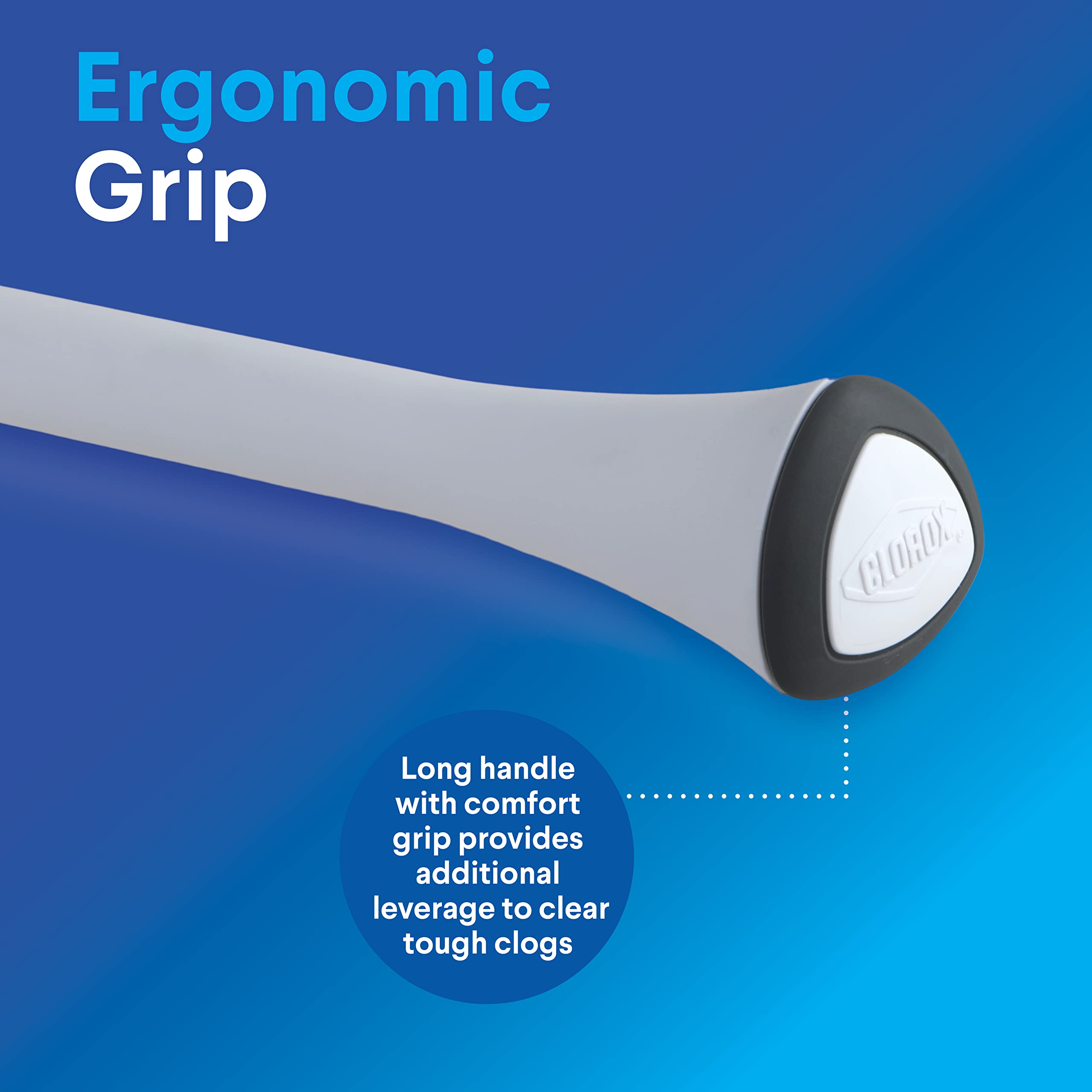 Clorox Toilet Plunger With Hideaway Caddy - Toilet Plunger For Bathroom, Bathroom Organizers & Storage, Bathroom Accessories, To