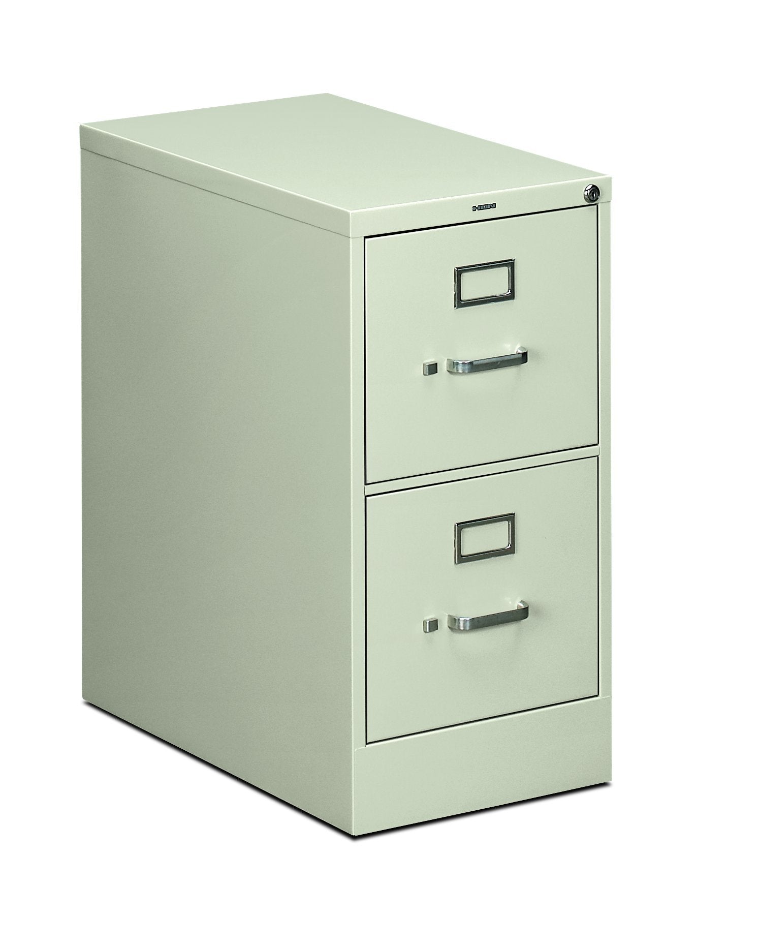 HON Two-Drawer Filing Cabinet- 510 Series Full Suspension Letter File Cabinet, 29 by 15-inch, Light Gray (H512)