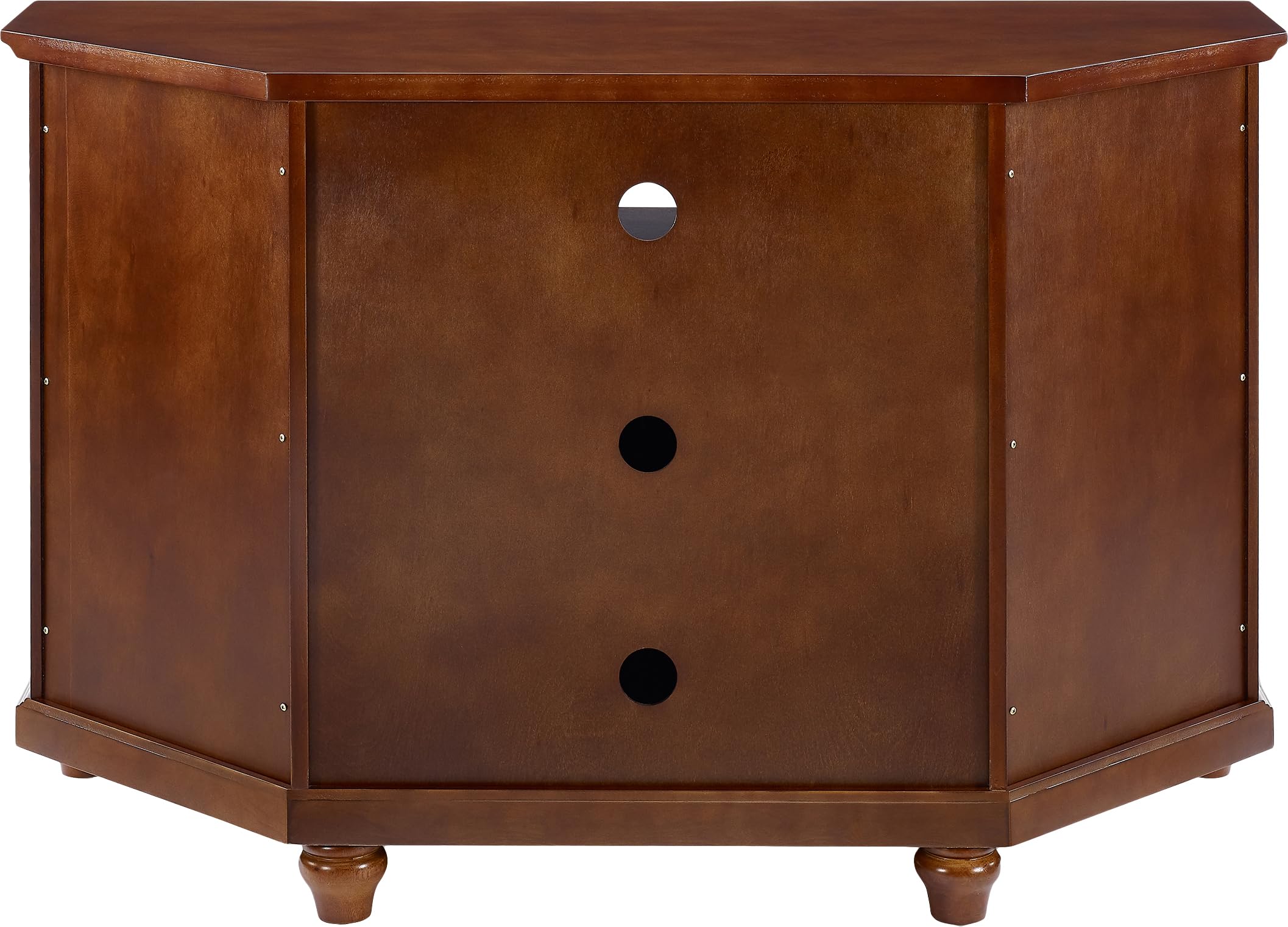 Crosley Furniture Cambridge 48-Inch Corner Tv Stand - Black