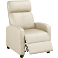 Topeakmart Recliner Chair For Living Room Recliner Sofa Reading Chair Single Sofa Home Theater Seating Modern Reclining Chair Ea