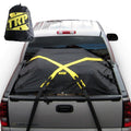 The X-Cover By Trpx - Trailer And Truck Bed Cover Medium - Integrated Heavy Duty Black Tarp And Tie Down System. Fits: Short Bed