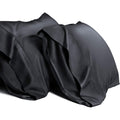 Wishsmile Cooling Pillowcases Queen Pillow Cases Set Of 2,Hair And Skin Friendly,Black,20X30 Inches