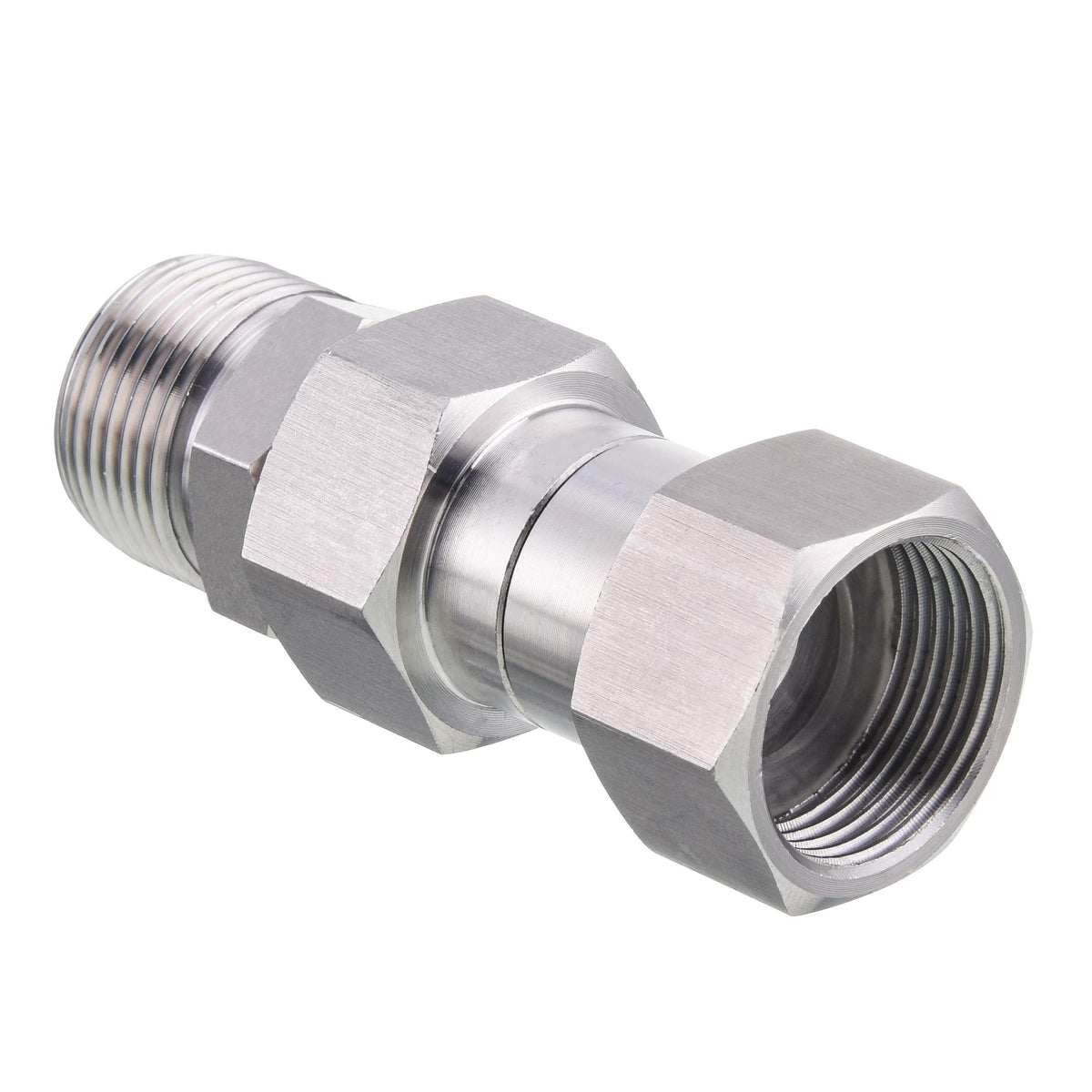 Pwaccs Pressure Washer Swivel, M22 14Mm Swivel Joint, Stainless Steel, 5000 Psi