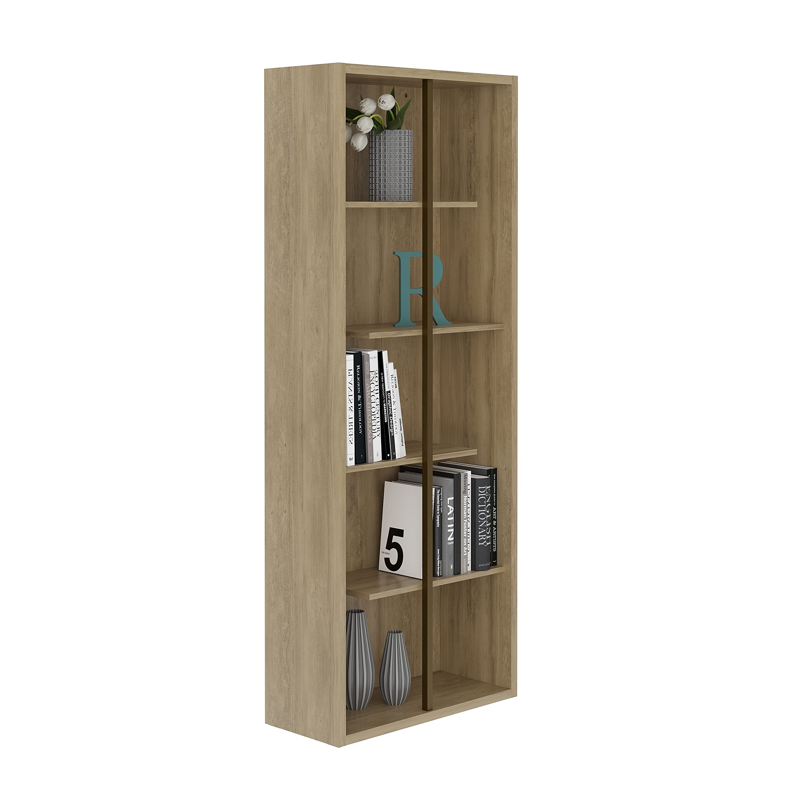 Techni Mobili 5 Shelf Bookcase - Thumbnail 2