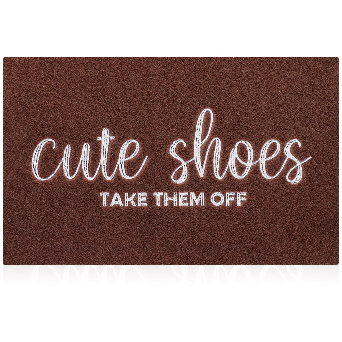 Door Mat Entryway Rubber Backing Front Door Home Door Mats Welcome Cute Shoes Take Them Off Mat For Hallway Home Office Garden 3