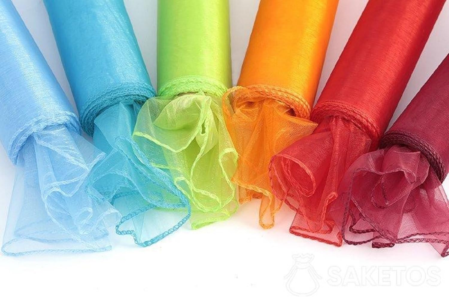 Sarvam Fashion Set Of 10 Chair Bows Sashes Tie Back Decorative Item Cover Ups For Wedding Reception Events Banquets Chairs Decoration (10, Lime Green)