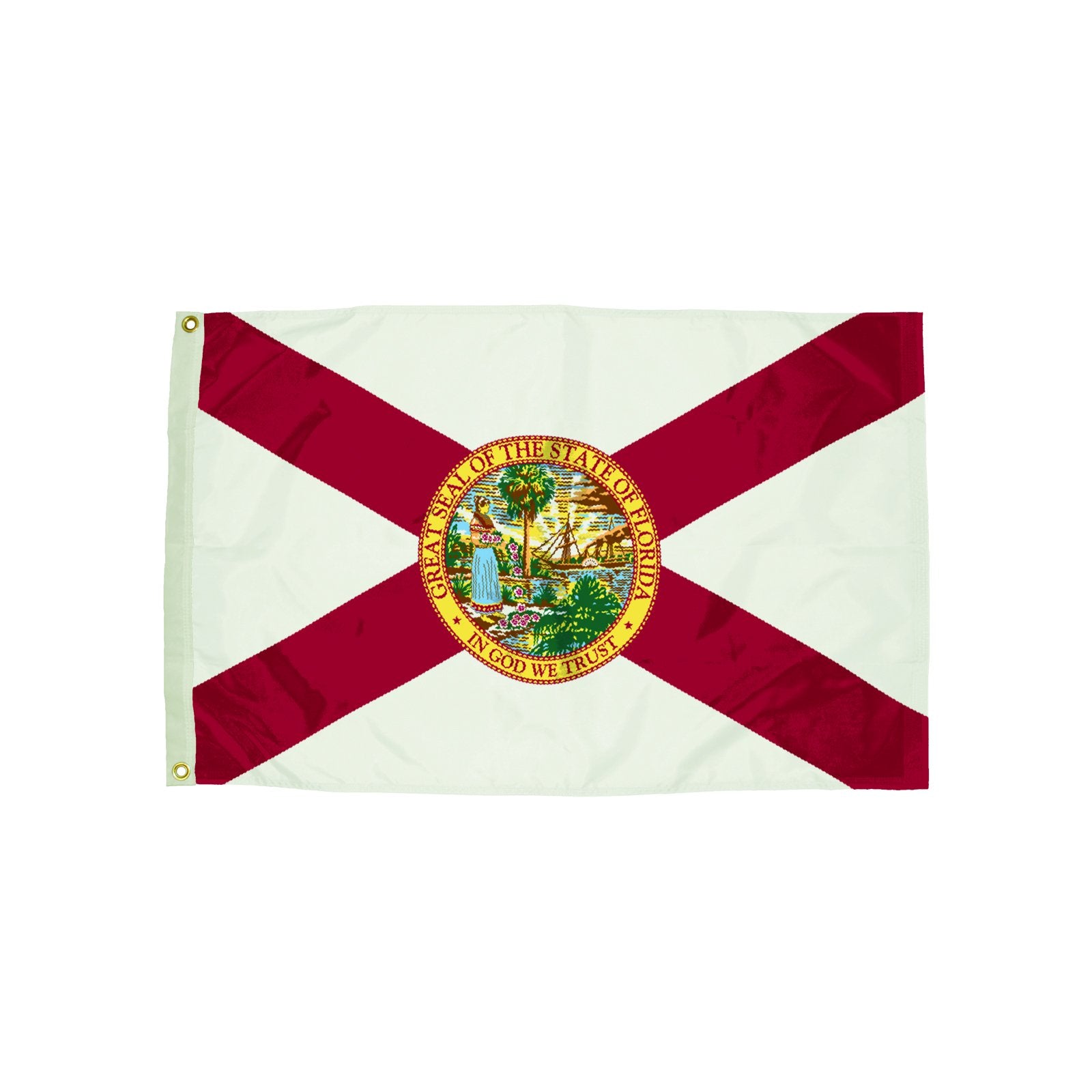 Independence Flag Nylon Florida Flag, 3 X 5'