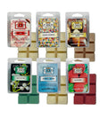 Christmas Scented Wax Melts - Soy Wax Cubes, Wickless Holiday Scents for Wax Warmer Variety 6 Pack - Peppermint Bark, Mistletoe,