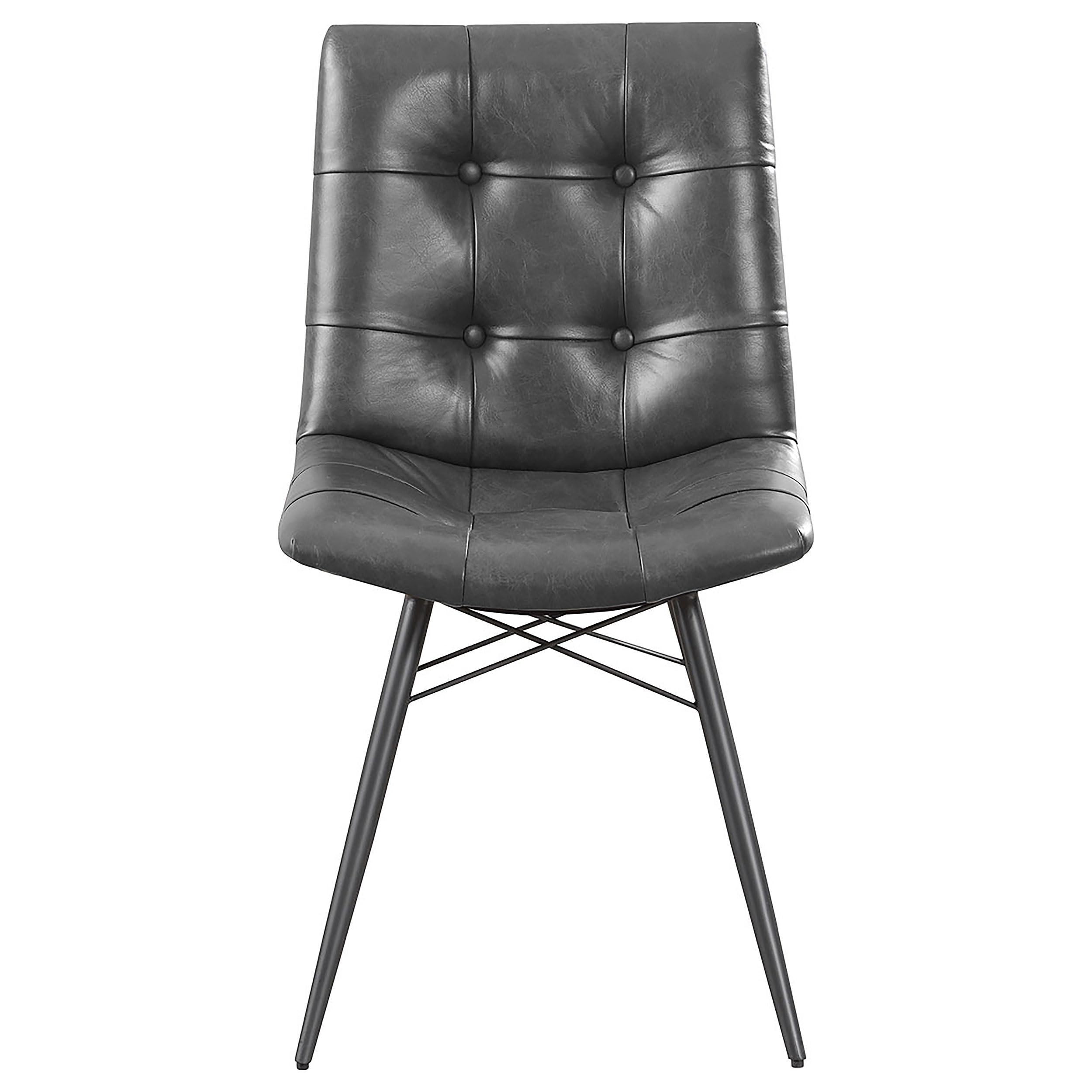 Coaster Home Furnishings Aiken Tufted Dining Chairs Charcoal (Set of 4)