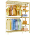 Ulif F2 Clothes Rack, 5 Tiers Heavy Duty Garment Rack for Bedroom