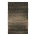 Kosas Home Alysa 108 x 144 Striped Jute Fabric Area Rug in Mineral Blue/Natural
