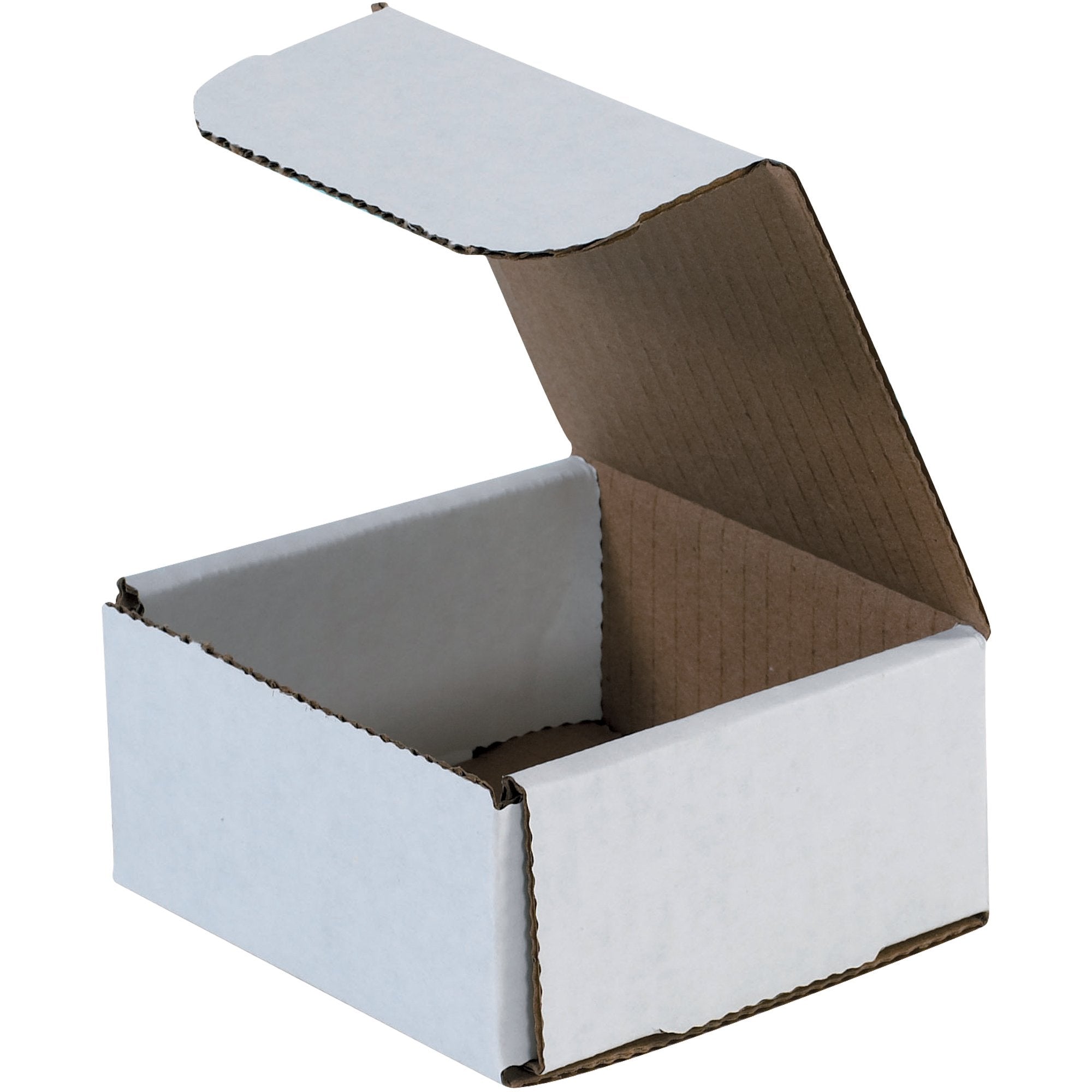 Box Usa Shipping Boxes Small 4'L X 4'W X 2'H, 50-Pack | Corrugated Cardboard Box For Packing, Moving And Storage