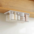 Gurwen Medicine Cabinet Organizer Drawer, Under Shelf Storage for Bathroom