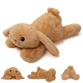 Fuzcomddle Bunny Weighted Stuffed Animals 4.2lbs, Soft Weighted Plushies