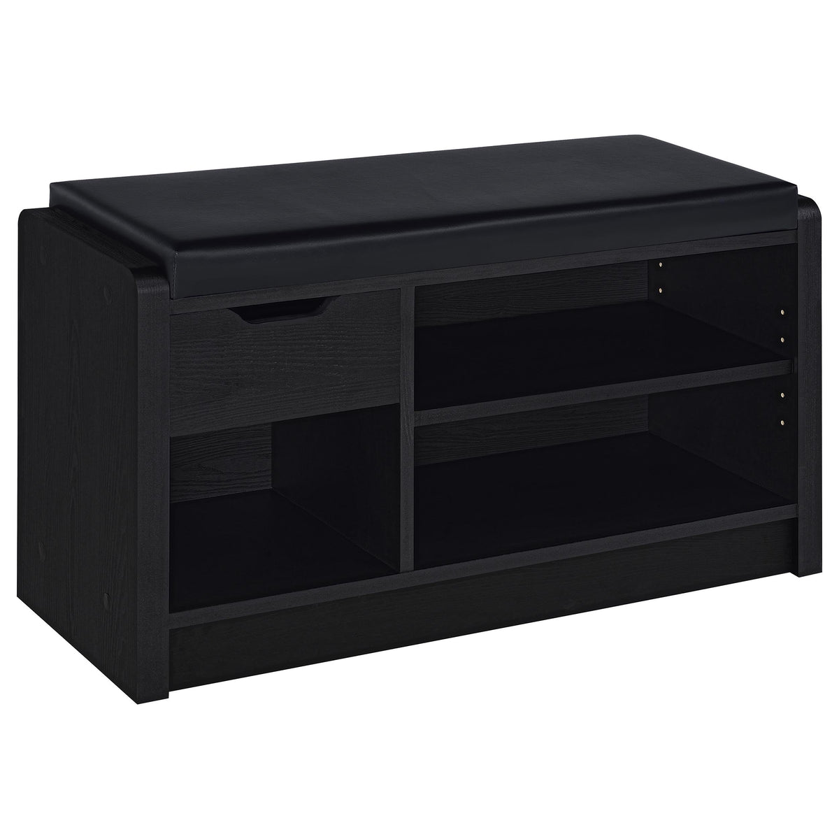 Coaster Home Furnishings Arrington Storage Bench Black