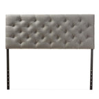 Baxton Studio Viviana Headboard, Queen, Grey