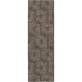 Delano Da1 Brown Transitional Rug Runner 2' 6" X 12'
