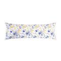 Elegant Comfort Ultra Soft 1-Piece Set Floral Print Pillowcases - 1500 Premium Hotel Quality Microfiber, Soft And Smooth Hidden Zipper Closure 1-Piece Pillow Covers - Body Pillowcase, Gold Jenna