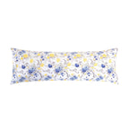 Elegant Comfort Ultra Soft 1-Piece Set Floral Print Pillowcases - 1500 Premium Hotel Quality Microfiber, Soft And Smooth Hidden Zipper Closure 1-Piece Pillow Covers - Body Pillowcase, Gold Jenna