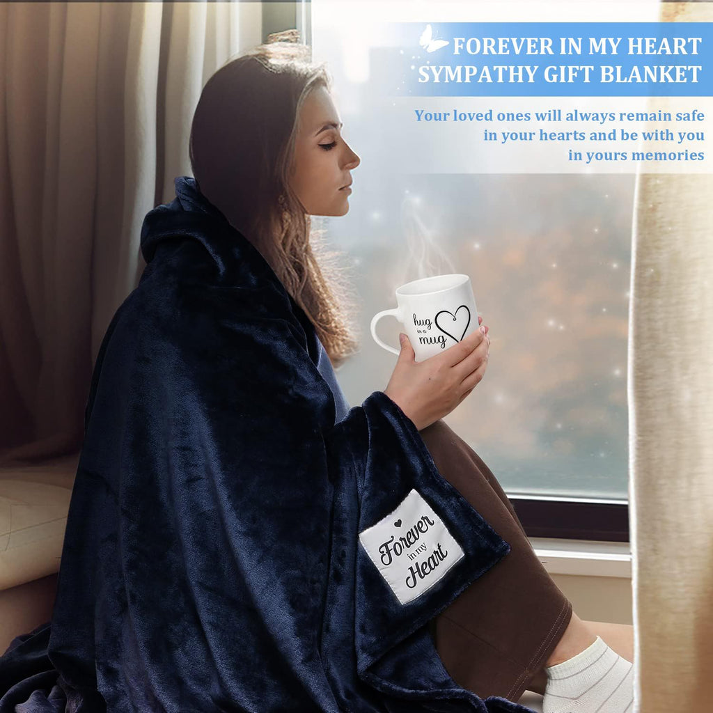 Condolences Gift Basket For Loss, Sympathy Gift Baskets For Loss Of Loved One, Bereavement Memorial Gift For Funeral, Sorry For
