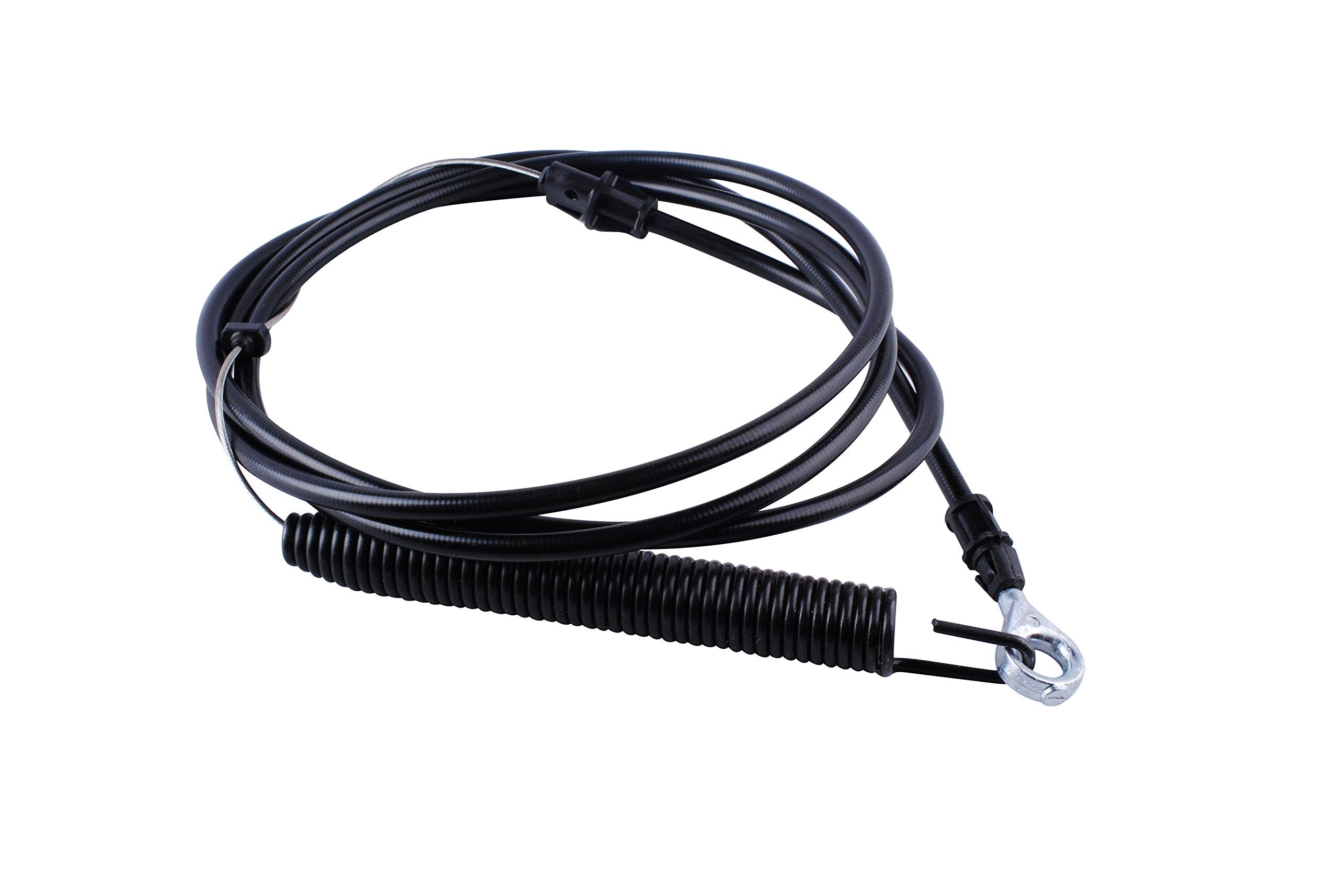 Podoy 532435110 Clutch Cable For Compatible With Husqvarna Poulan Lawn Tractor Blade Cable With Spring Assembly 435110 408319 53